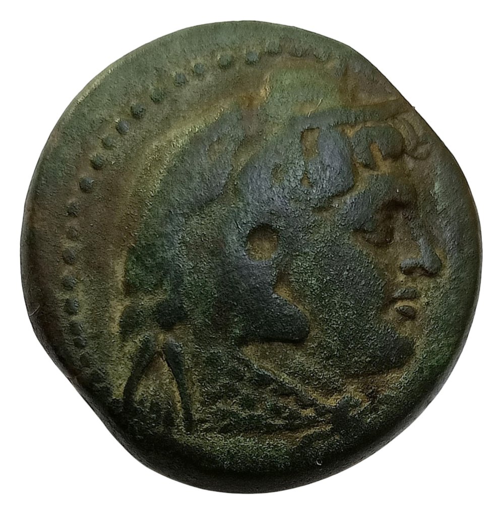 托勒密王國. 托勒密二世 (285-246 BC). Hemiobol #1.0