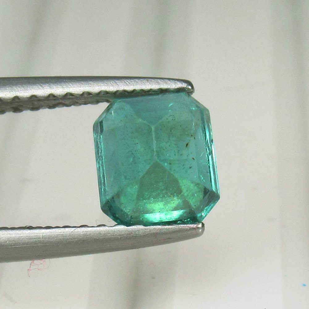 1 pcs  綠色 祖母綠  - 1.39 ct - 國際有色寶石協會 (ICA GemLab) - 次要！ #4.3