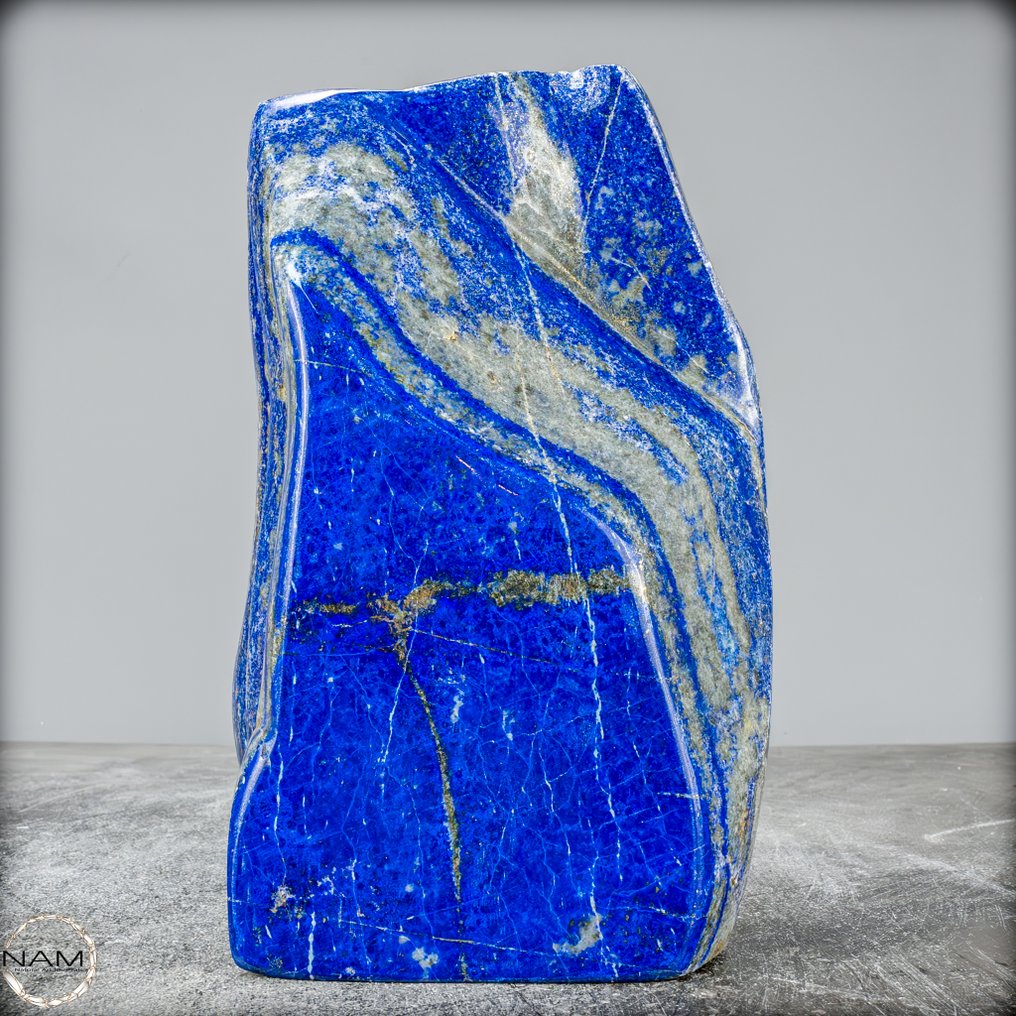 Lapis lazuli de primera calidad natural azul real Forma libre- 2206.67 g #4.3