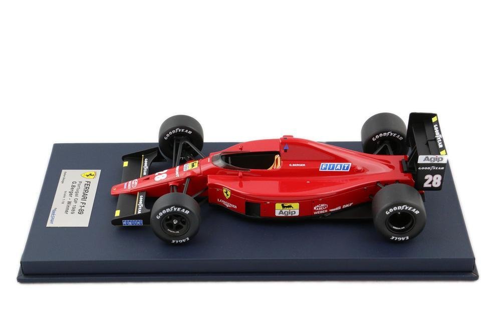 Look Smart 1:18 - Model race car - Ferrari F1 640 GP Portugal 1989 Winner G. Berger - LSF1H10B #3.2