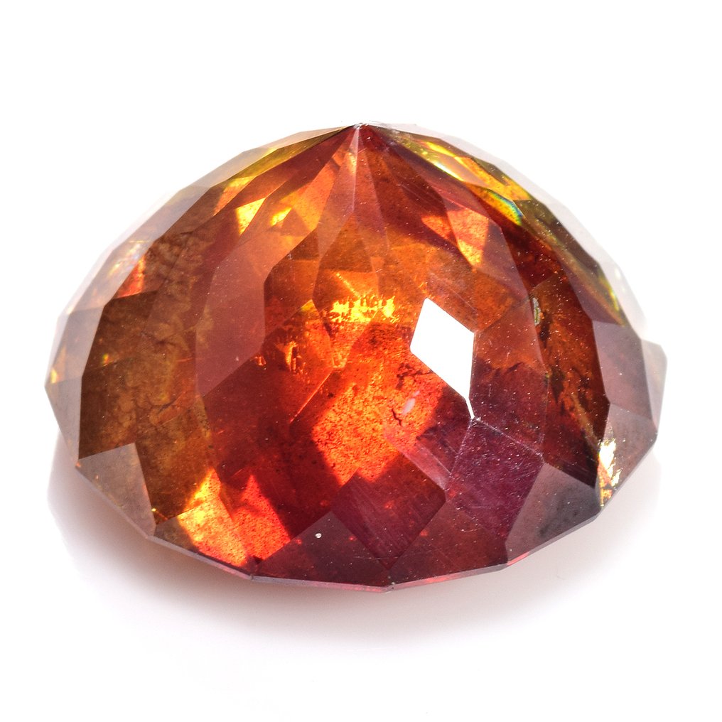 橙色 閃鋅礦 - 28.05 ct - 國際有色寶石協會 (ICA GemLab) #2.1