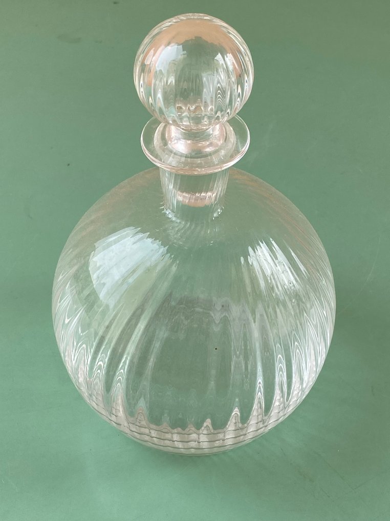 Carlo Moretti - Dekanterings karaffel - Glas - flaske / sjældent genstand #2.1