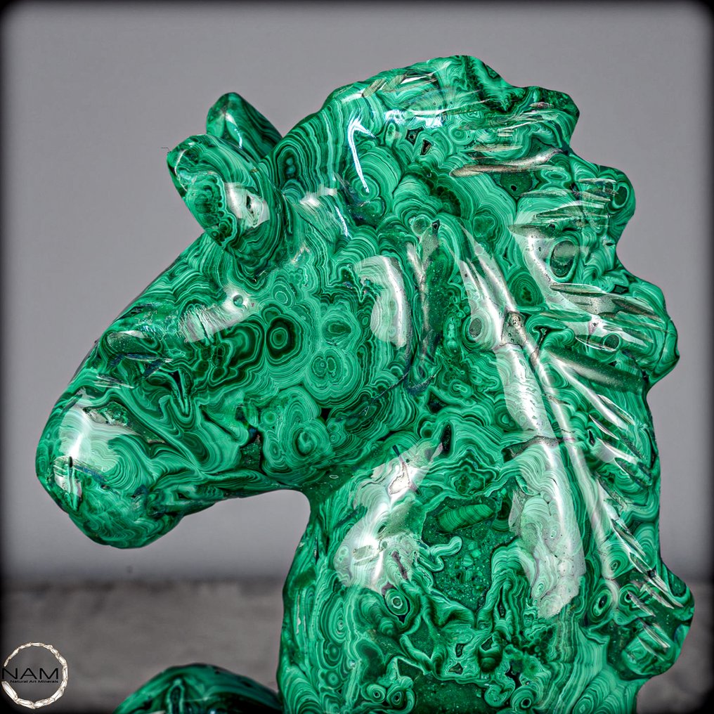 自然的玛瑙马，最高品质 来自刚果的- 1346.45 g #2.1