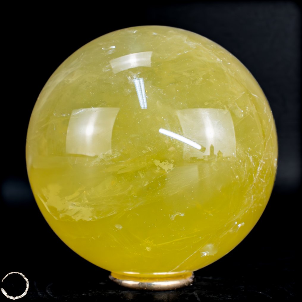 Σφαίρα κιτρίνης πρώτης ποιότητας. Crystal- 677.55 g #2.1