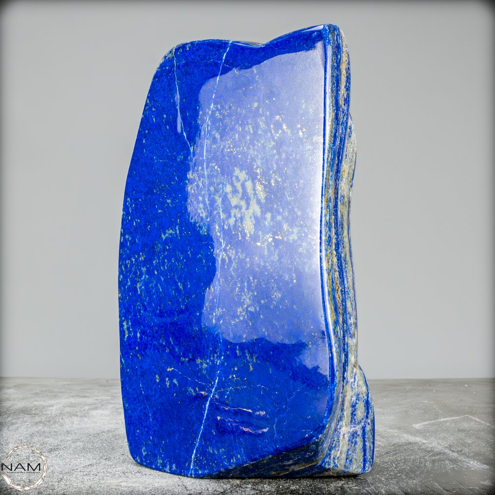 Lapis lazuli de primera calidad natural azul real Forma libre- 2206.67 g #2.1