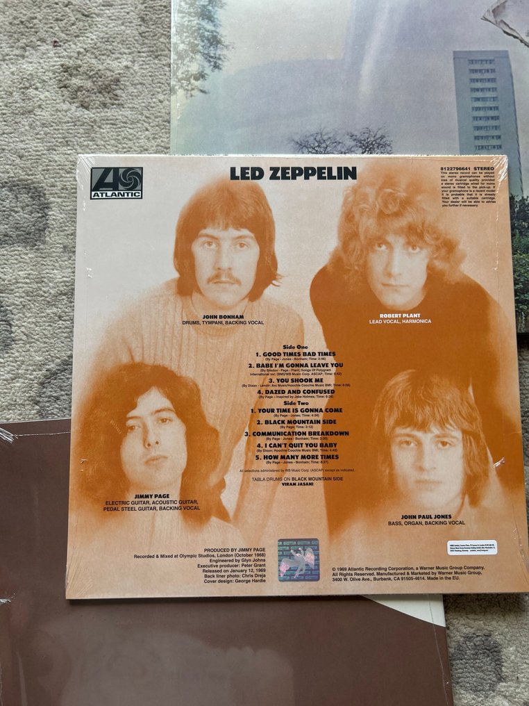 Led Zeppelin - 3 x classic albums (Modern Press SEALED) - LP Albums (multiple items) - Remastered, 180 gram - 2014 #1.0