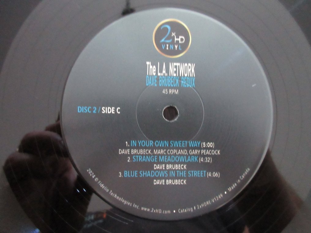 The L.A. Network - Dave Brubeck Redux - HD-vinyl - 2 x LP 專輯（雙專輯） - 2019 #4.3