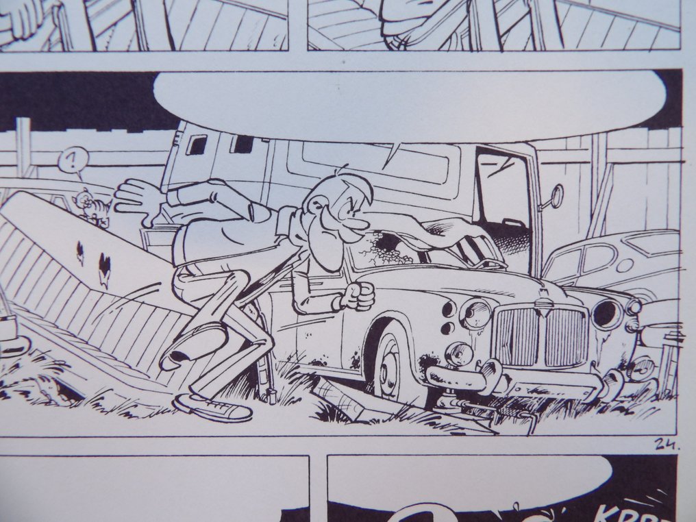 Liégeois, Philippe (Turk, Turbo) - 1 Mock-up - Clifton 3 - 7 jours pour mourir - 1978 #1.0