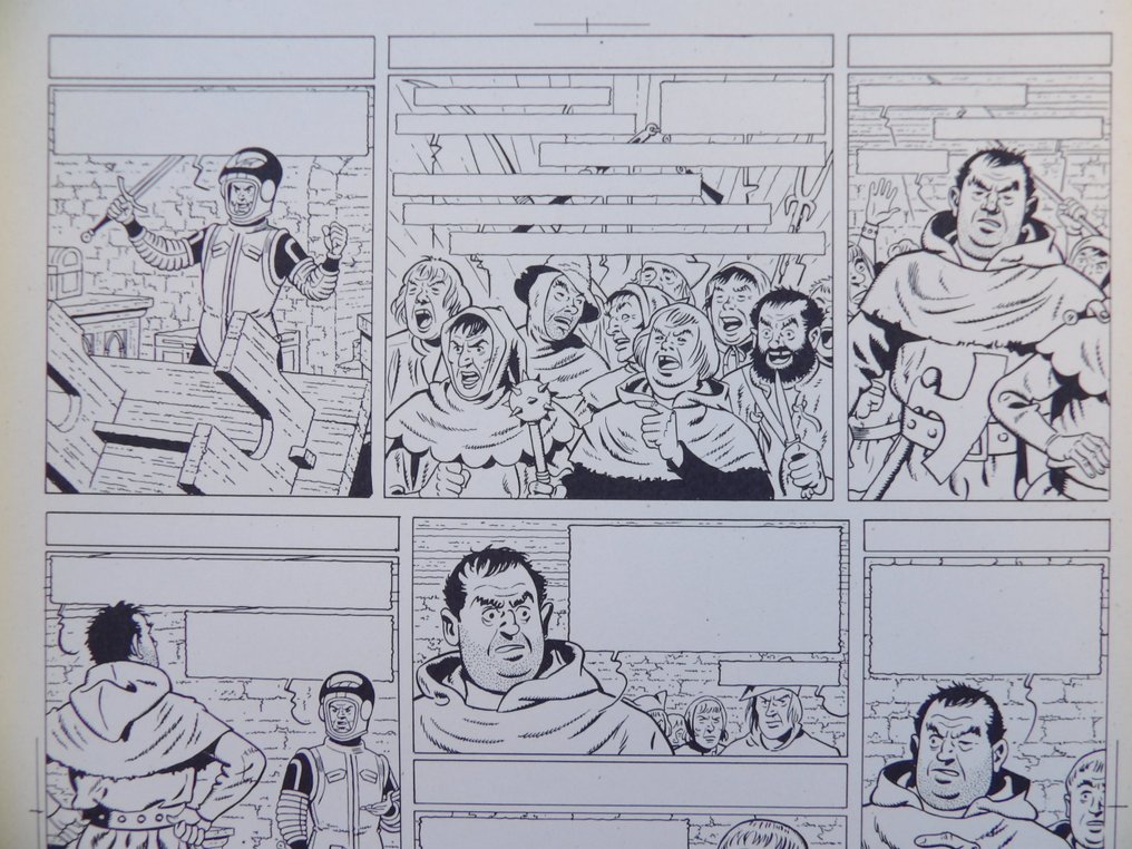 Jacobs, E.P. - 1 Mock-up - Blake & Mortimer 8 - Le Piège diabolique - 1967 #4.3