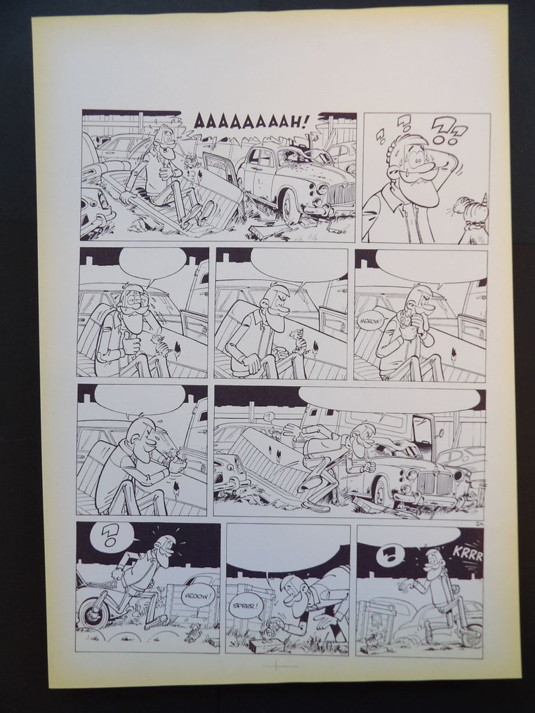 Liégeois, Philippe (Turk, Turbo) - 1 Mock-up - Clifton 3 - 7 jours pour mourir - 1978 #1.0