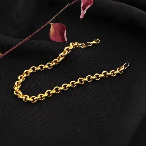 Handmade - 链式手链 - 14K包金 黄金 - Doch Chain - 2.70 毫米 #4.3