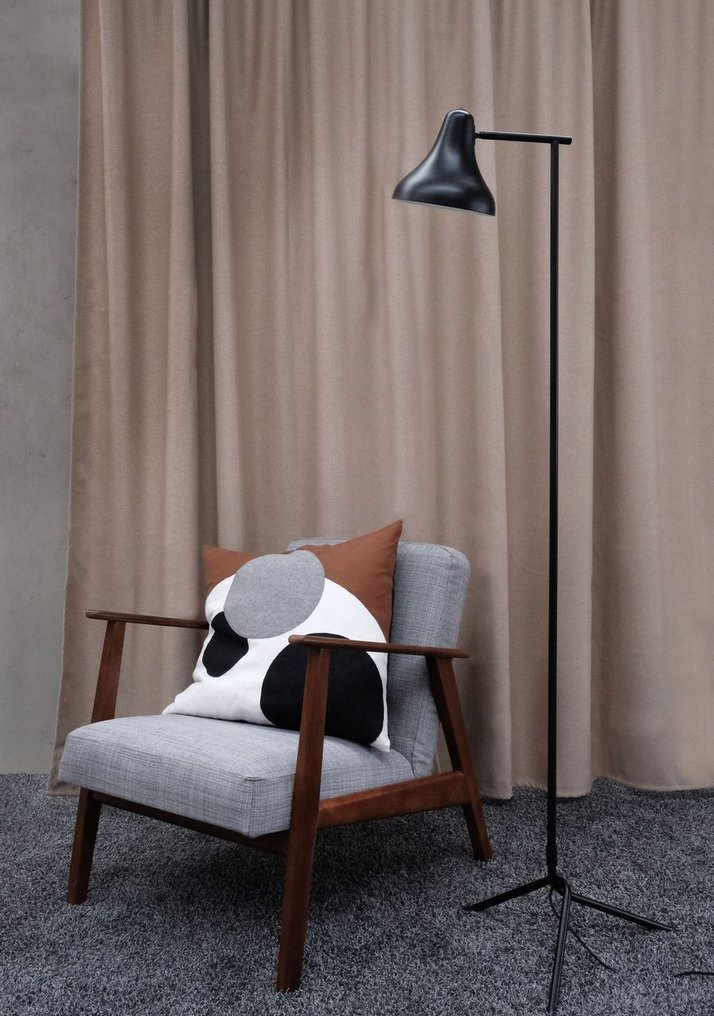 Dyberg Larsen - Frank Kerdil - Gulvlampe - Tokyo - Sort - Metal - Ingen reservation #1.0