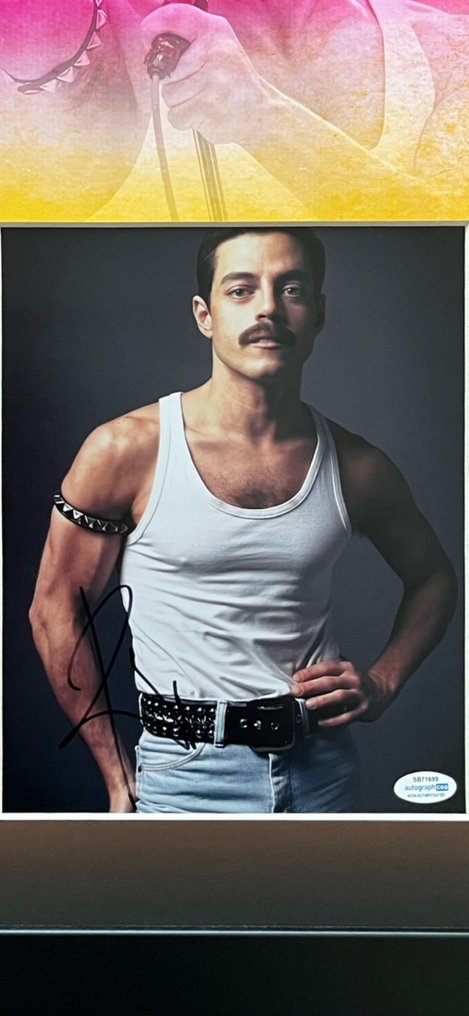 Bohemian Rhapsody - Signed by Rami Malek (Freddie Mercury) #2.1