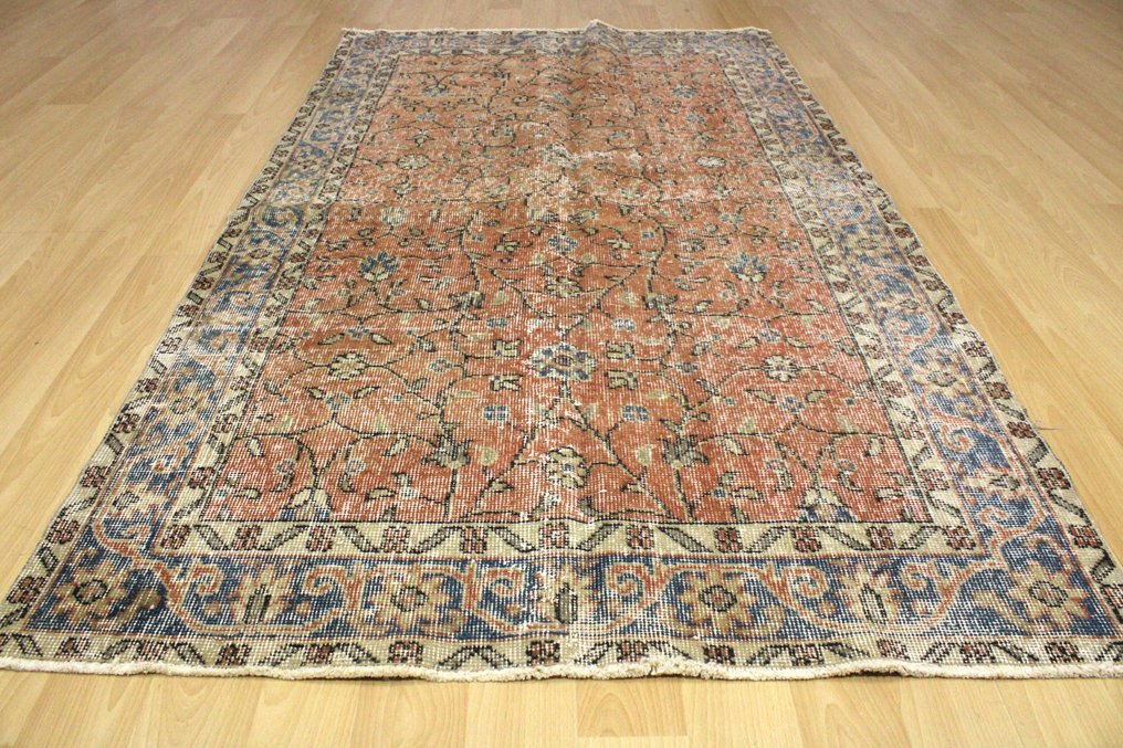 Tyrkisk håndknyttet orientalsk - Tæppe - 113 cm - 200 cm #1.0