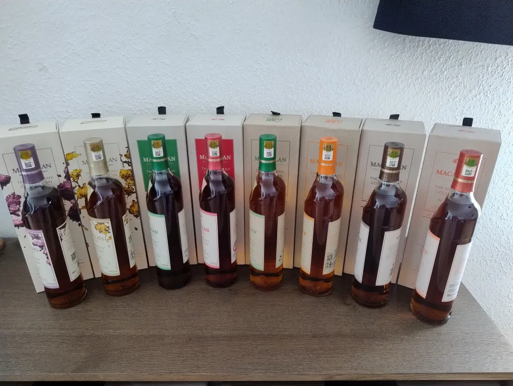 Macallan The Harmony Collection - Rich Cacao - Fine Cacao - Intense Arabica - Smooth Arabica - Amber Meadow  - 70cl - 8 bottles #3.1