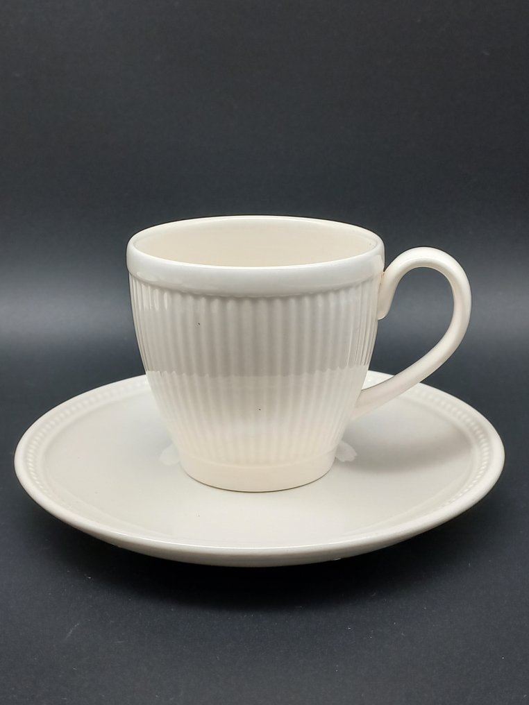 Wedgwood - Csésze és csészealj (6) - Windsor - VITRO porselein - Fej vagy fejjel. #1.0