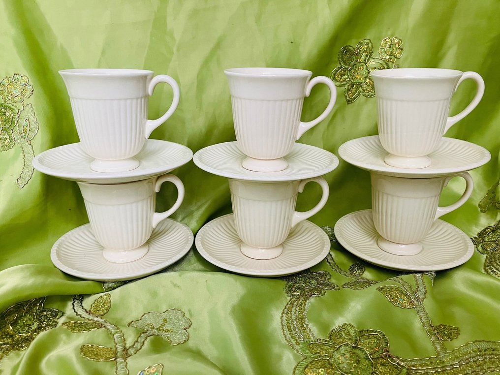 Wedgwood - John Goodwin - Coffee set (12) - Edme - Bone china #1.0