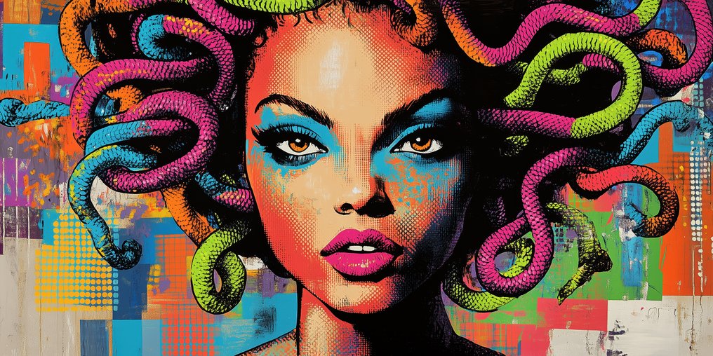 Iconica - Pop Art Gorgon · XXL #1.0