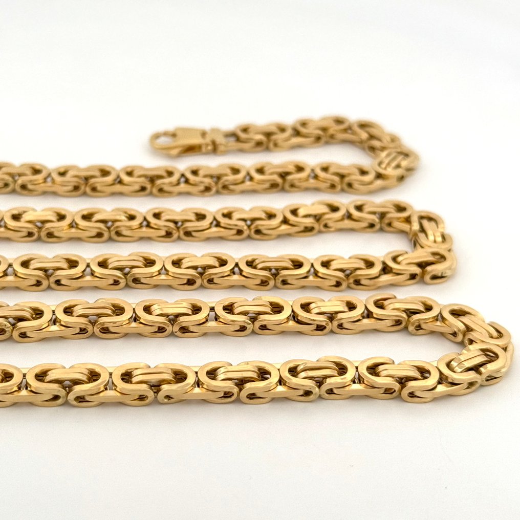 Handmade - 项链 - Bizantina - 26.4 g - 18K包金 黄金 #4.3