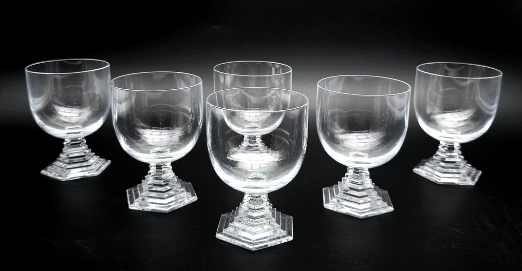 Baccarat - Thomas Bastide - Service de boisson pour 6 (6) - Orsay - Cristal - verres à vin rouge #2.1