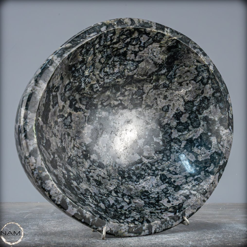 Natural First Quality Merlinite - Indigo Gabbro Bowl- 4410.17 g #1.0