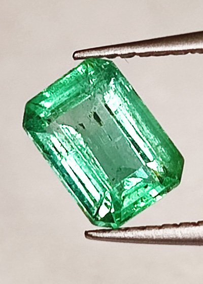 1 pcs 綠色 祖母綠 - 1,22 ct - Instituto Gemólogico Español (IGE) #2.1