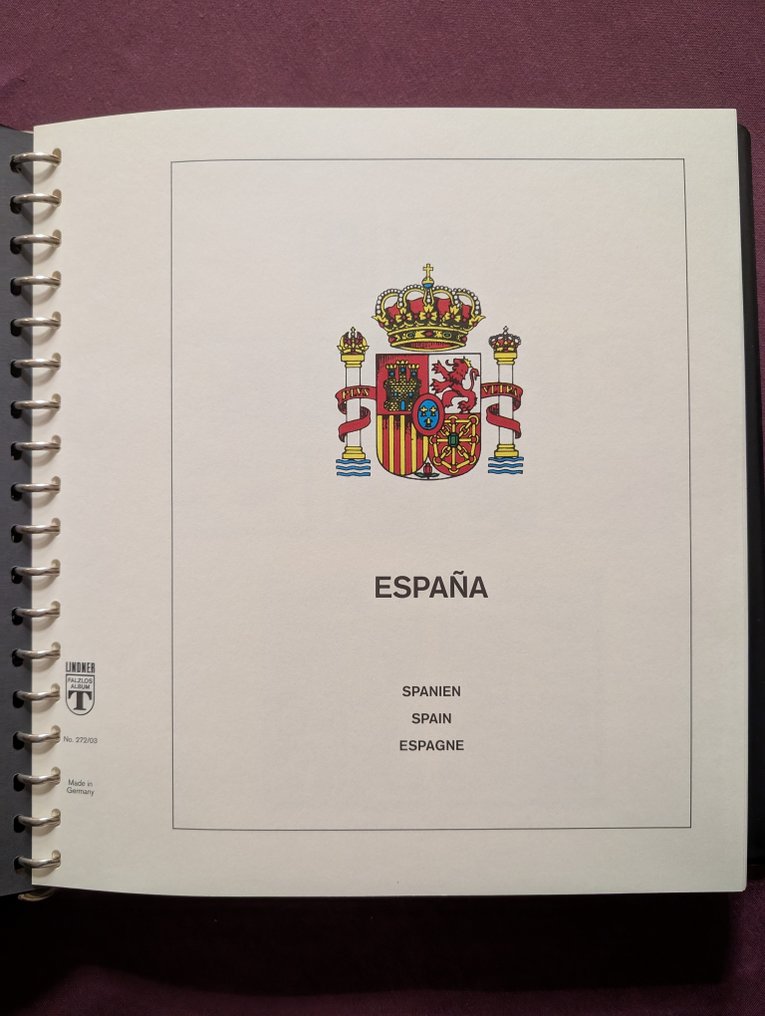 Spain 2002/2007 - Stamp Collection. Lindner sheets. Includes little sheets. #3.2