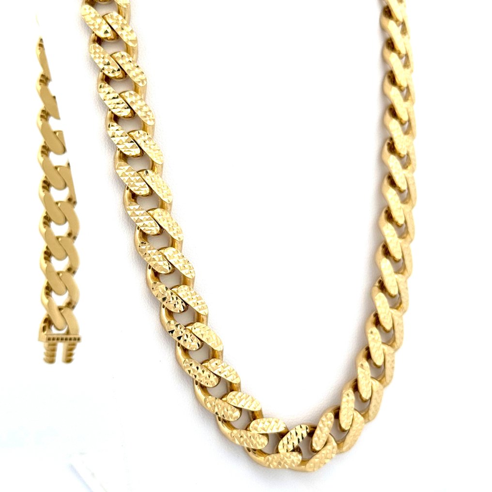 Handmade - Κολιέ - 46 g - 18 καράτια Κίτρινο χρυσό, Λευκός χρυσός #1.0