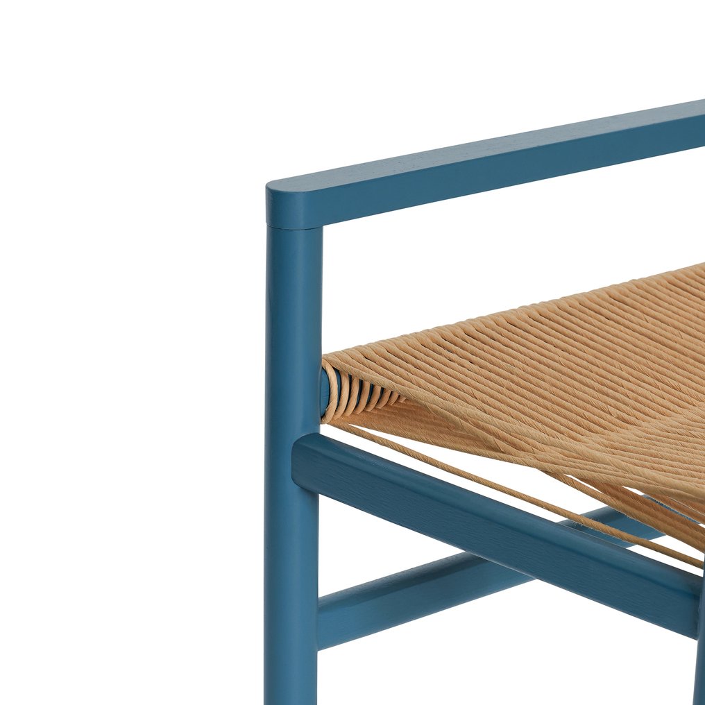 Hübsch - A.D. Copier - Bench - Heritage Bench - Petrol - Ash Wood #3.2