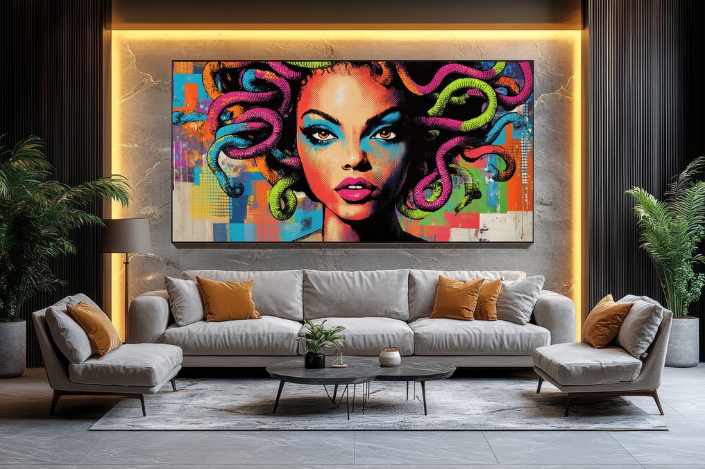 Iconica - Pop Art Gorgon · XXL #1.0