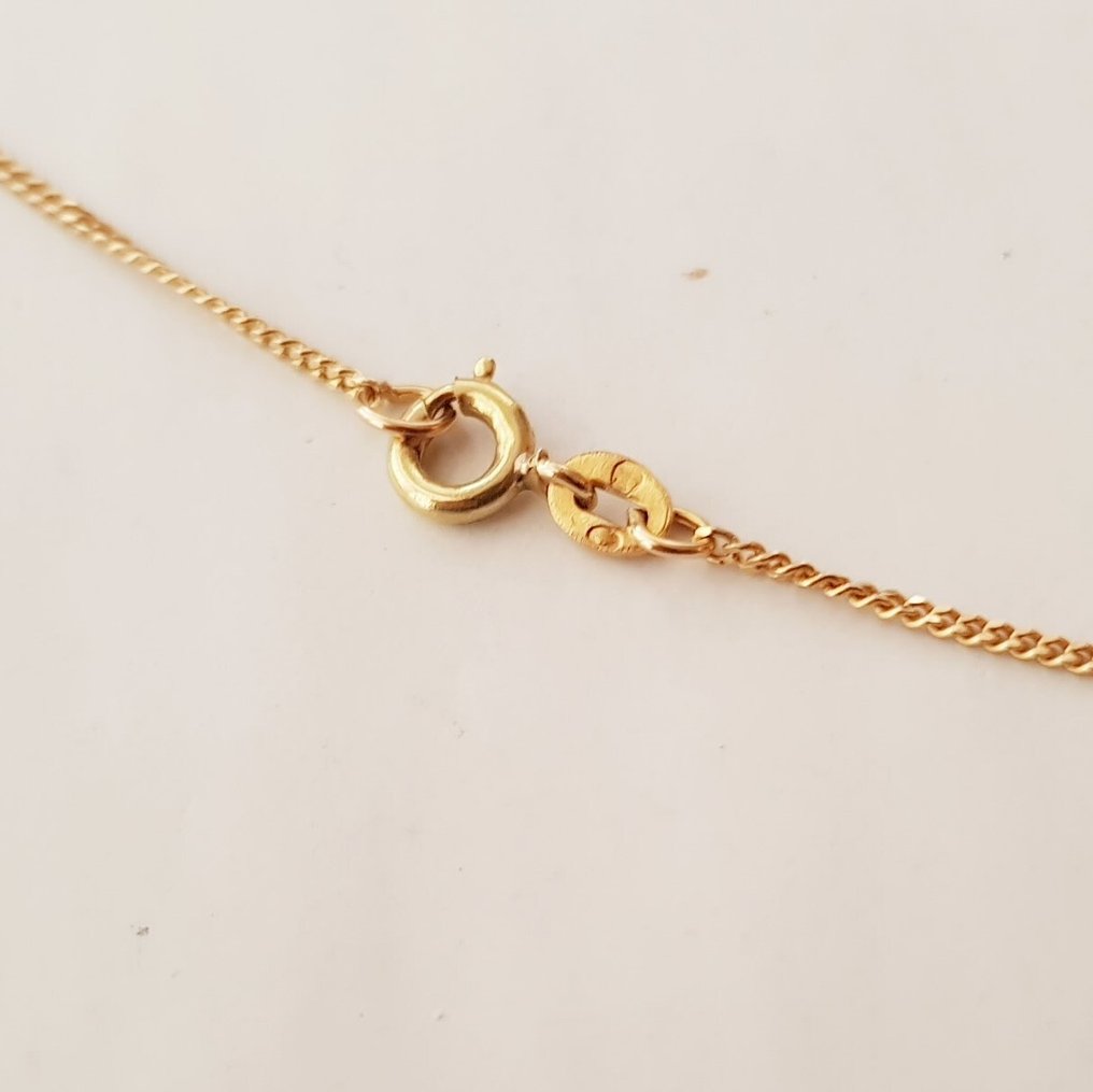 Colar com pingente - 18 K Ouro amarelo #4.3