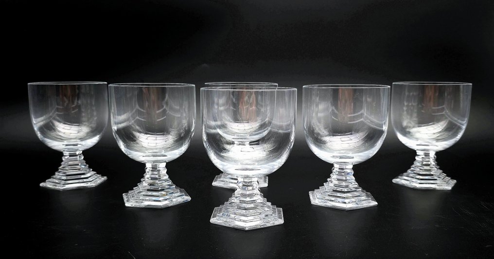 Baccarat - Thomas Bastide - Service de boisson pour 6 (6) - Orsay - Cristal - verres à vin rouge #1.0