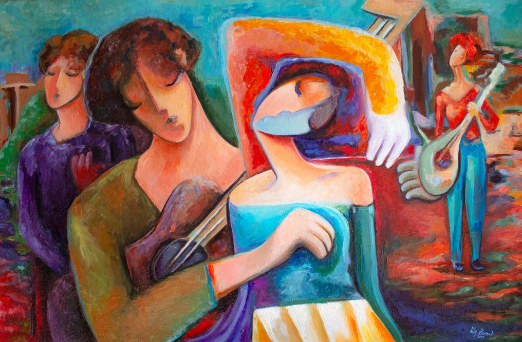 Lily Kassab - The Band - XL - Framed #1.0