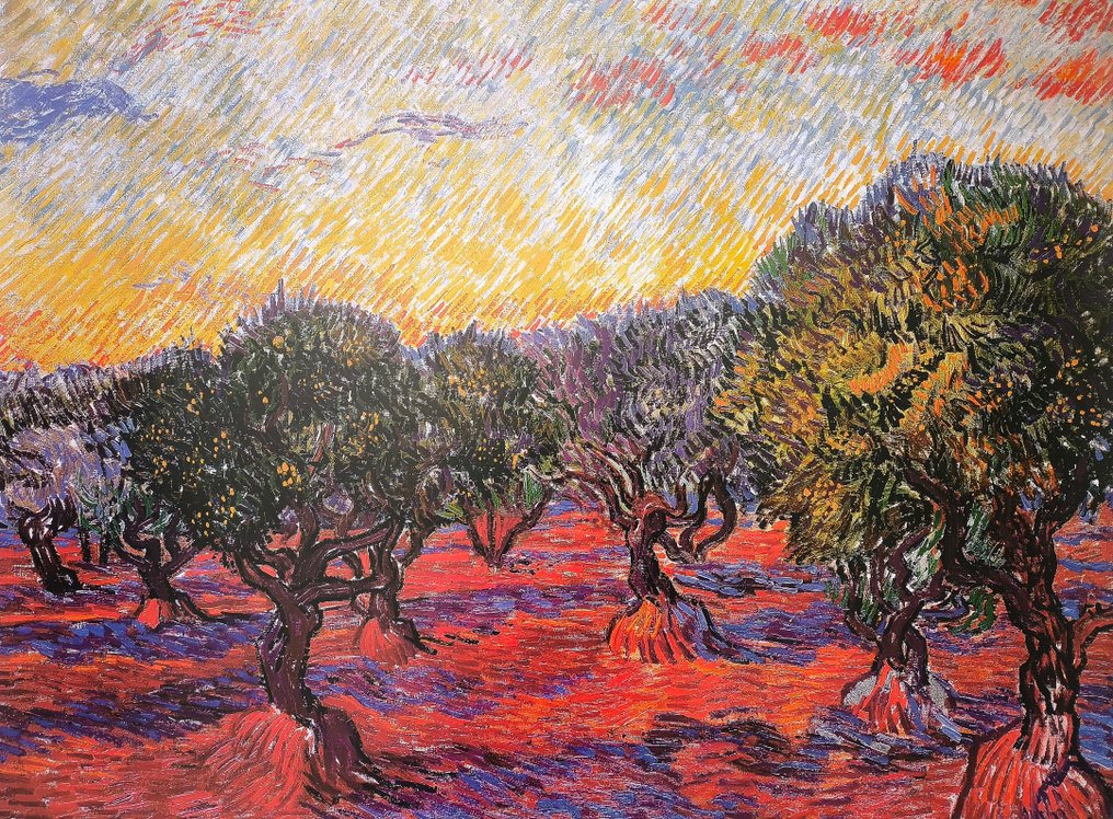 Vincent van Gogh (1853–1890) (after) - "Oliveraie" #1.0