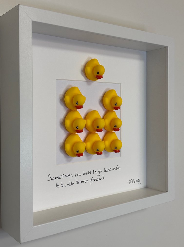 T P Hardisty - Sometimes you have to go backwards to be able to move forward #1.0