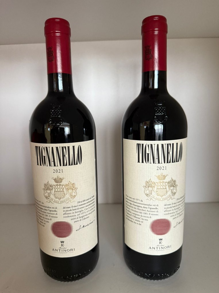 2021 Marchesi Antinori, Tignanello - Tuscany IGT - 2 Bottles (0.75L) #1.0