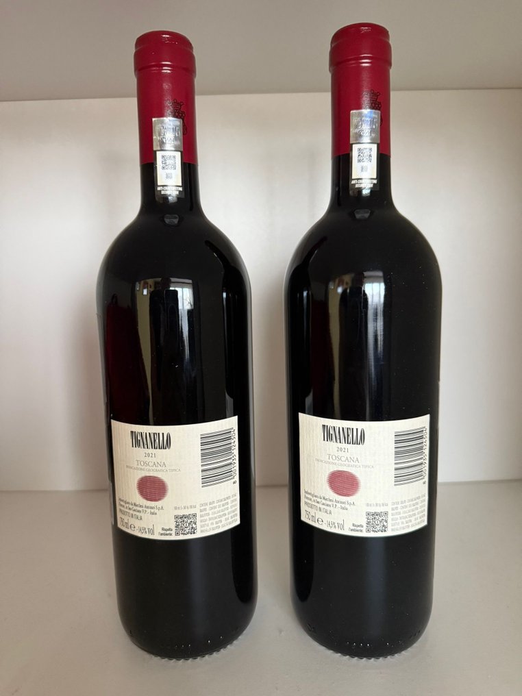 2021 Marchesi Antinori, Tignanello - Tuscany IGT - 2 Bottles (0.75L) #1.0