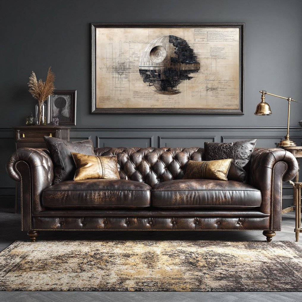 Artxlife - Death Star Leonardo Study Drawings [XXL] #2.1