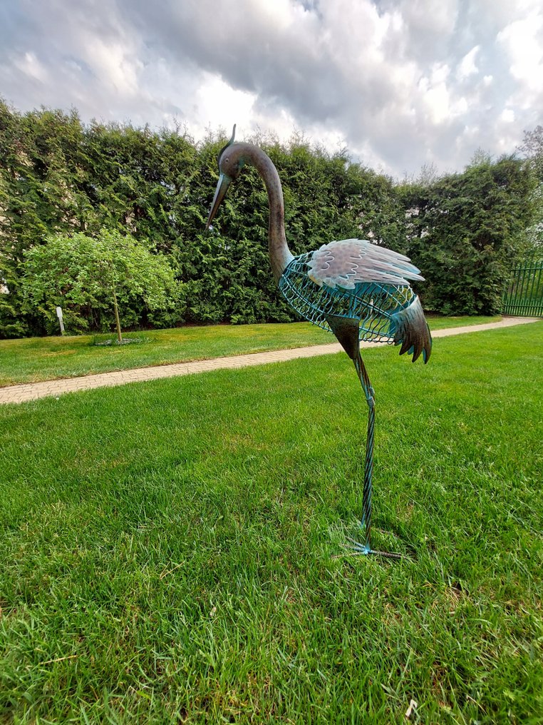 HERON - 雕像 - 钢 #4.3