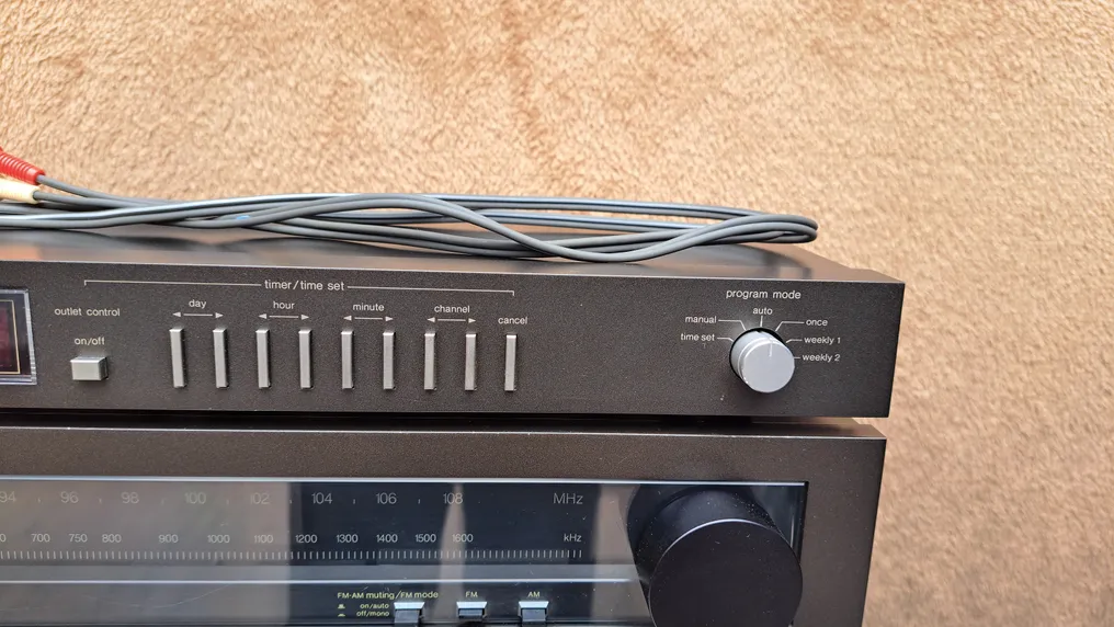 Technics - SH-4060 Audio Programmable Timer (Rare) / SU-8022K Amplifier / ST-8011K Tuner / RS-T230 Stereo set - Multiple models #3.2