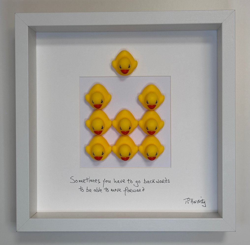 T P Hardisty - Sometimes you have to go backwards to be able to move forward #1.0