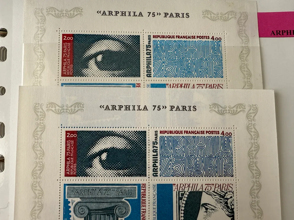 France - Collection "Blocs" Y&T 6-80 complete (except 6 Philatec) in NEUFS ** - TB (album 1/2) #3.2