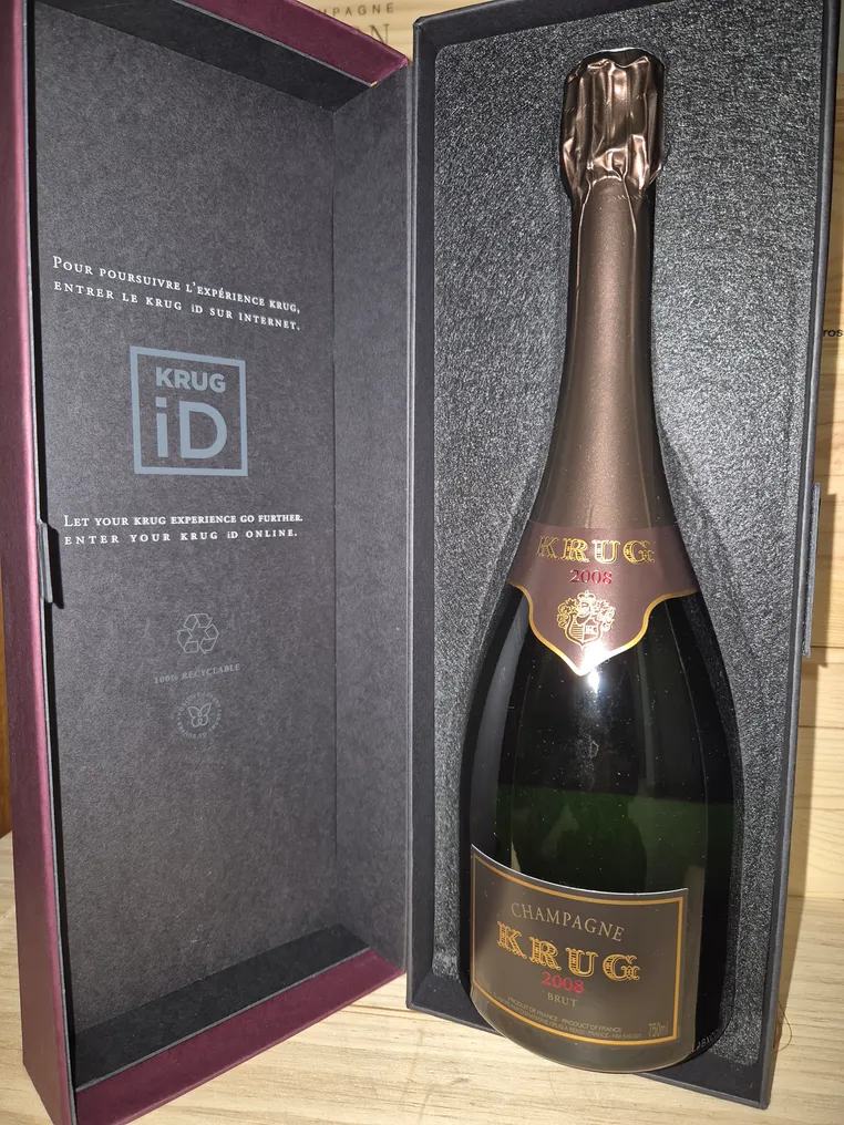 2008 Krug, Vintage - Champagne Brut - 1 Bottle (0.75L) #2.1