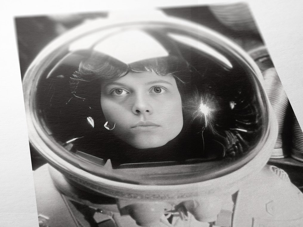 Alien - Sigourney Weaver - XXL Fine Art Photography - 80x60 cm ! - Limited Edition Nr 07 of 100 - Serial 10115 - Collector - No Reserve #1.0