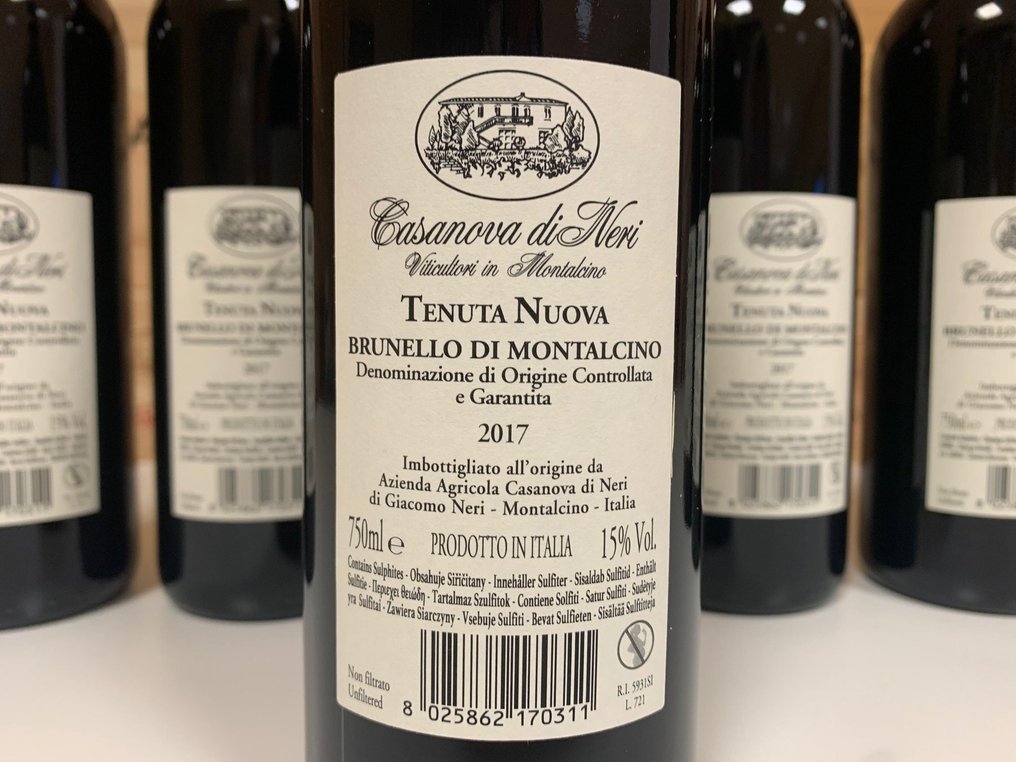 2017 Casanova di Neri "Tenuta Nuova" - 蒙达奇诺·布鲁奈罗 DOCG - 6 Bottles (0.75L) #2.1