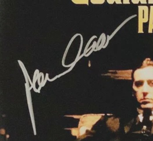 The Godfather - James Caan - 28x43 cm Photo Signed in Person - BECKETT COA #2.1