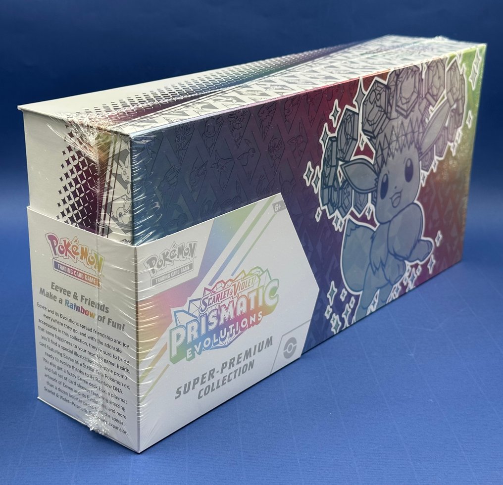 Pokémon Sealed box - Scarlet & Violet - Prismatic Evolutions - Super Premium Collection met 1x verzamelmap - 2025 - originele seal #3.2