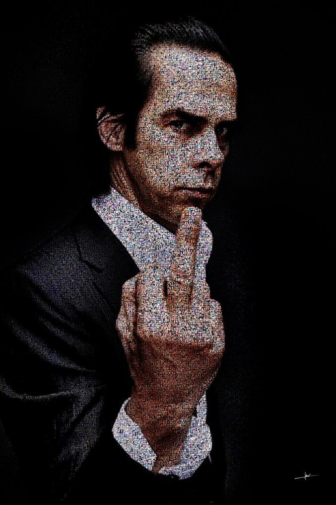 David Law - Crypto Nick Cave VI 2.0 - Format XL 60x90 #1.0