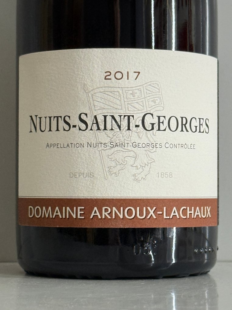2017 Domaine Arnoux-Lachaux - Nuits St. Georges - 1 Pullo (0.75L) #1.0