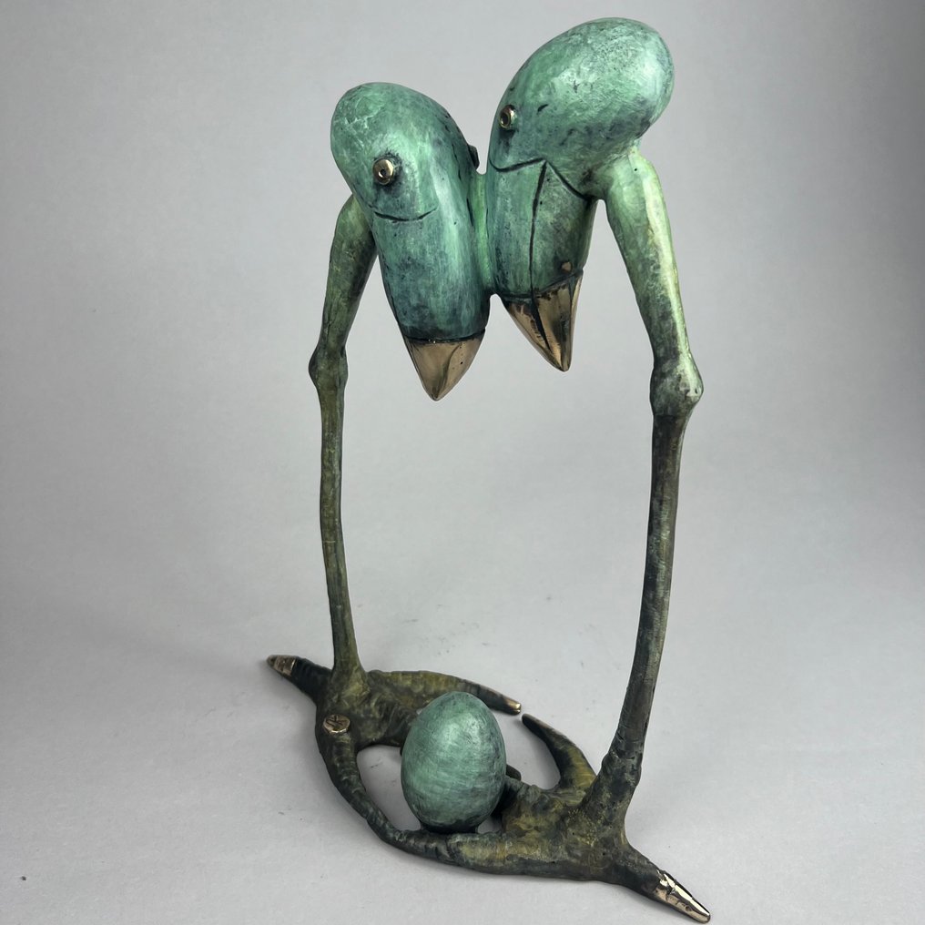 Iwona Krajnik (XX-XXI) - Toucans- In Love . Bronze #4.3